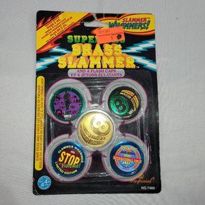 Pog Slammer Whammers Super Pro Brass Slammer Set Vintage 1990s by Imperial